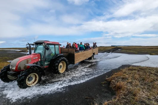 Ingólfshöfði Nature Tour - Trip met hooiwagen