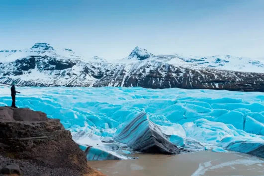 Gletsjerwandeling op Svinafellsjökull